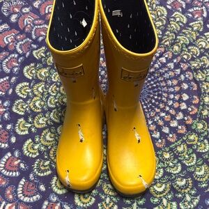 Joules Yellow Duck Rain Boots